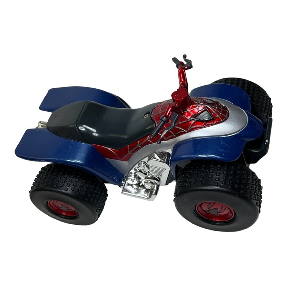 Marvel Spider Man The Movie Battery Operated Moving ATV Vehicle 6.5” x 3” - Picture 7 of 13